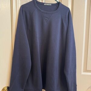 Men's Crewneck Sweatshirt in Navy - Unbranded